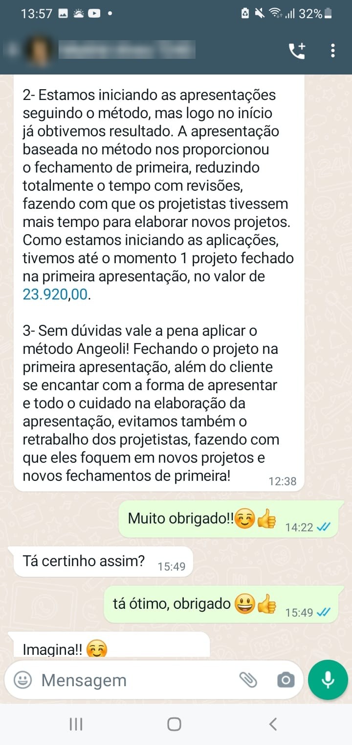 Print do depoimento de Maithê